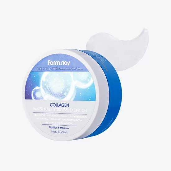 FARMSTAY COLLAGEN WATER FULL HYDROGEL EYE PATCH 90g